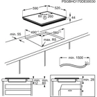 Kép 5/5 -  AEG IKE64441FB Fekete Beépített 60 cm-es zónás indukciós főzőlap 4 zóna