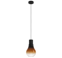Függeszték E27 1x40W fk/barna Chasely