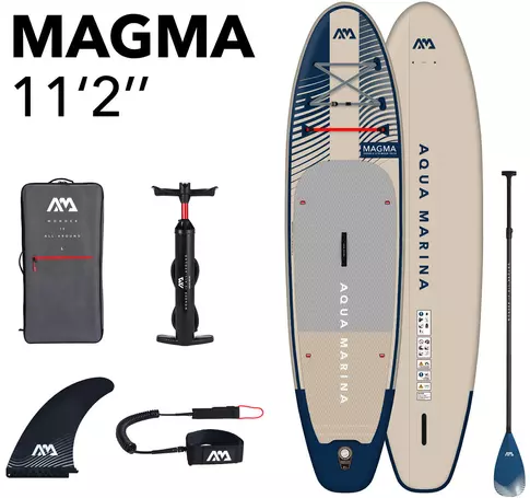 Aqua Marina MAGMA 11'2" BT-23MAP SUP Felfújható deszka készlet