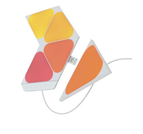 NANOLEAF Shapes Triangles Mini Starter Kit 5 db-os Kezdő Csomag (NL48-5002TW-5PK)