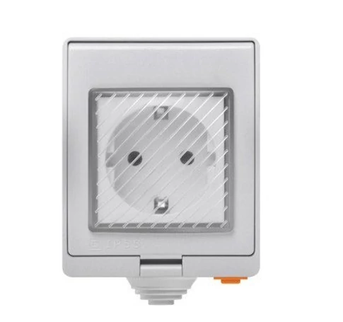 Sonoff Intelligens kültéri WIFI aljzat, vízálló Sonoff S55TPF-DE