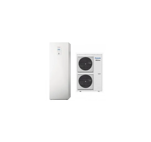 Panasonic Aquarea T-Cap All In One osztott levegő-víz hőszivattyú HMV tartállyal - 12 kW