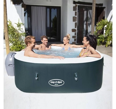 Lay-Z-Spa Ibiza AirJet felfújható jakuzzi 180 x 180 x 66 cm