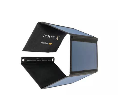 CROSSIO SolarPower 28 W 3.0 hordozható napelem panel