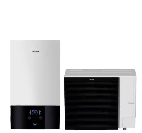 Daikin Altherma 3 osztott hőszivattyú, 14kW, fűtésre-hűtésre, 3 fázis, +6kW beépített fűtőpatron