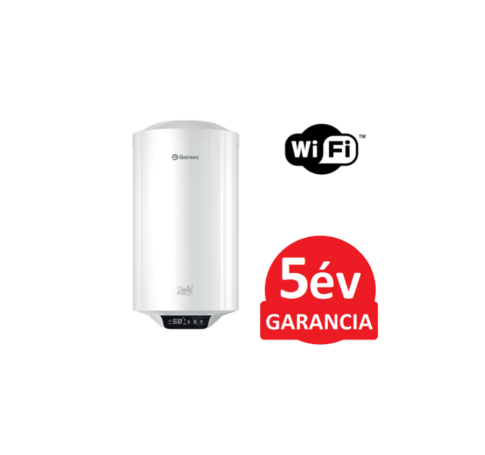 THERMEX DIGITAL Wi-Fi 50 V elektromos vízmelegítő smart funkcióval (50 liter - 2000 W - Ø 390 mm)