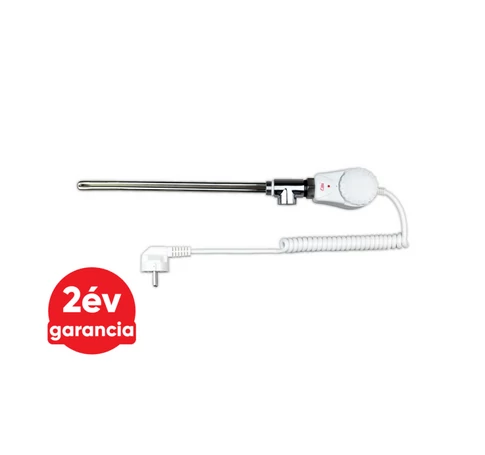 Eliko elektromos fűtőbetét radiátorhoz 900 W, beépített termosztáttal (1/2" - fehér színű)