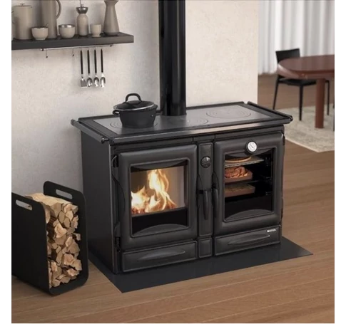 LaNordica Alaska fatüzelésű sparhert (fekete) - 12 kW 