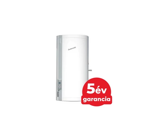 CENTROMETAL SKB-120 Digi függőleges INOX indirekt HMV tartály 1 hőcserélővel + fűtőbetéttel (balos) 