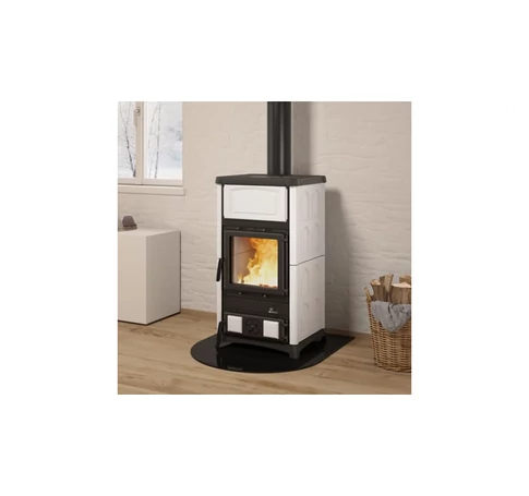  LaNordica Concita 2.0 acél fatüzelésű kályha (fekete) - 11,8 kW 