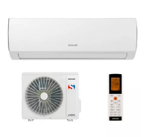 SINCLAIR FOCUS PLUS ASH-09BIF2 2,5 kW mono oldalfali klíma szett