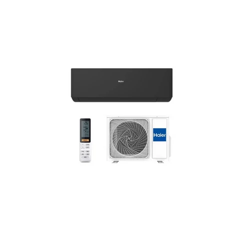 Haier Expert oldalfali split klíma csomag 2,6 kW (fekete)