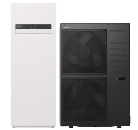 Panasonic Aquarea High Performance osztott hőszivattyú K generáció háromfázisú 9kW 185l HMV (KIT-ADC09K9E8)