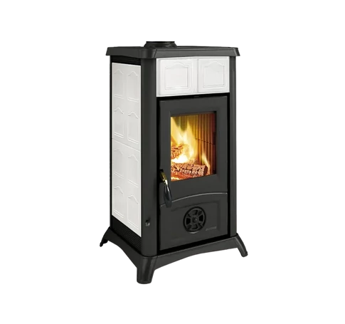 LaNordica Gemma Ceramica Elegance fatüzelésű kályha (fehér) - 6 kW