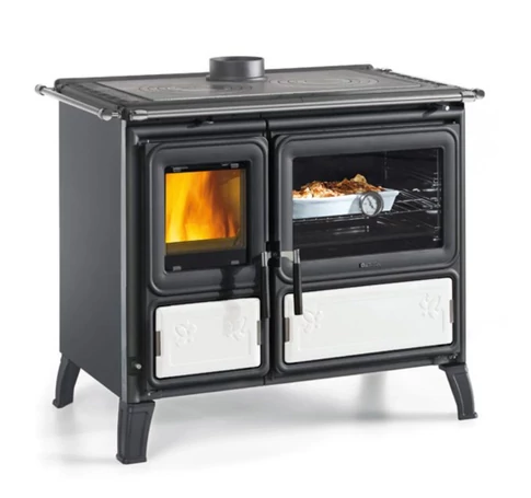 LaNordica Milly fatüzelésű sparhert (fehér) - 8,7 kW 
