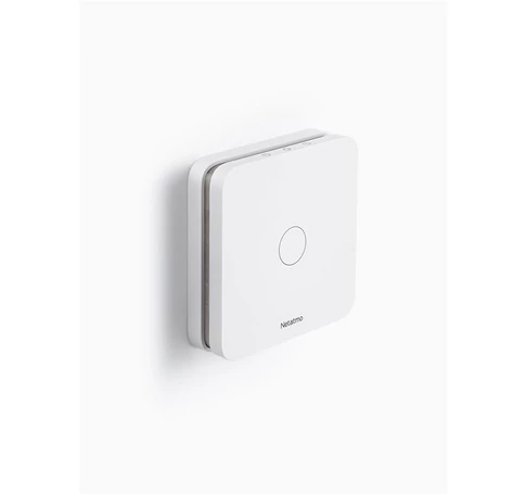 Netatmo Intelligens szén-monoxid érzékelő, Netatmo NCO-EC, Wi-Fi, Bluetooth, hangriasztó, fehér