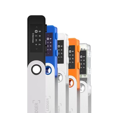 Ledger Nano S Plus BTC Crypto kulcs