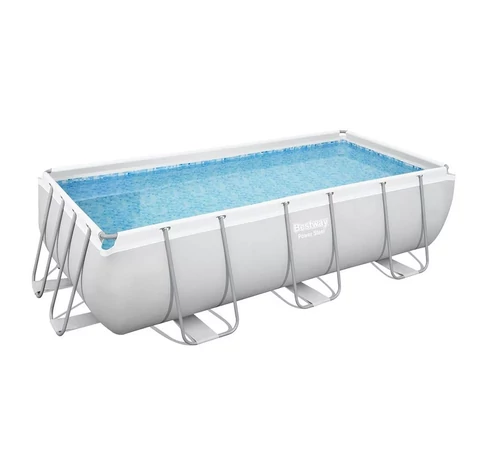 Bestway CAPRI PRO szögletes fémvázas medence szett 404 x 201 x 100 cm