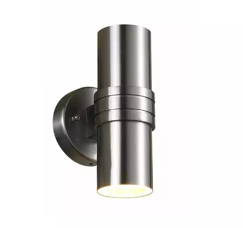 Italux kültéri homlokzatvilágító Fali lámpa Tubular  IT-202E-SS