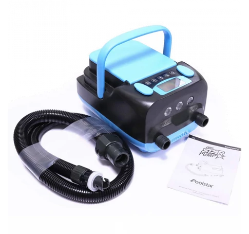 Akkumulátoros SUP pumpa 16 Psi, 350 liter percenként