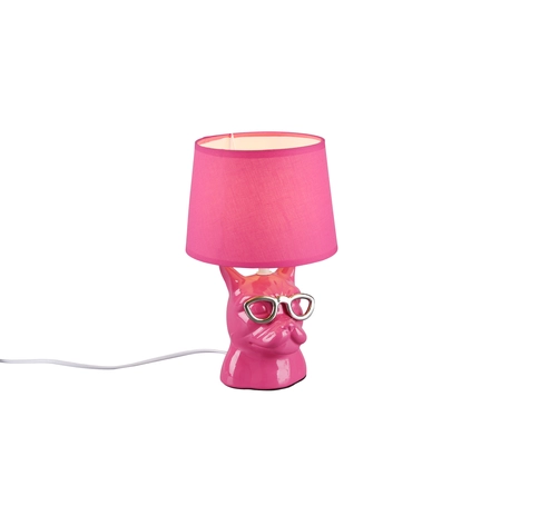 Trio DOSY Asztali lámpa rózsaszín
