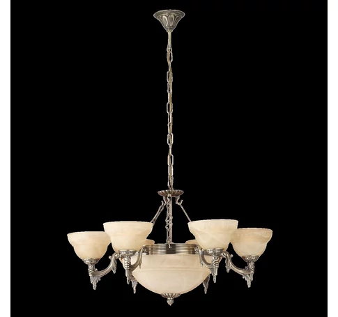 Csillár E14 9*60W bronz/pezsgő Marbella
