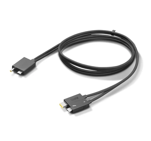Lenovo 4X91K16970 Thunderbolt cable 0.7 m 40 Gbit/s Black