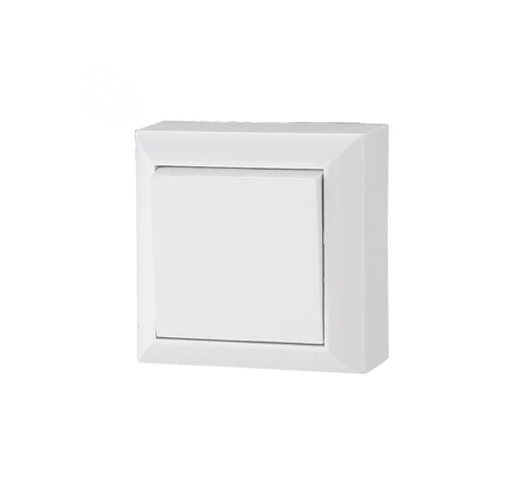 GAO 0316H Business Line IP20 váltókapcsoló, beltéri, 230 V~ / 50 Hz / 10 A, fehér