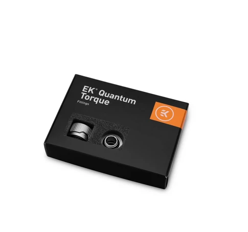 EK Water Blocks EK-Quantum Torque HDC 14 - 6 Pack, Satin Titanium