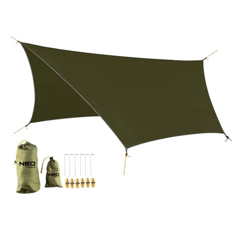Waterproof tarp 360 x 290 cm 210T PU3000