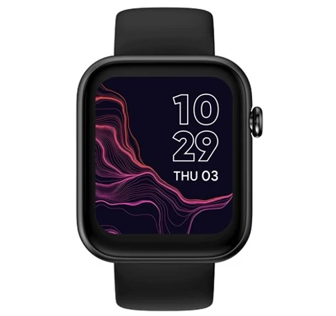 GTH2 | Smart watch | TFT | Touchscreen | 1.72” | Activity monitoring 24/7 | Waterproof | Bluetooth | Black