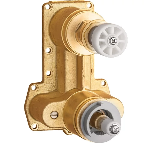 Thermostatic flush-mounted BOX body with shower switch