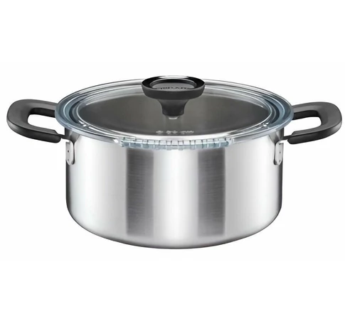 Pot 3L stainless steel with lid Functional Form