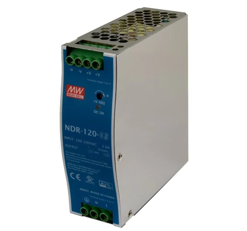 MEAN WELL DIN RAIL SWITCHING POWER SUPPLY NDR-120-48 48V/120W/2.5A