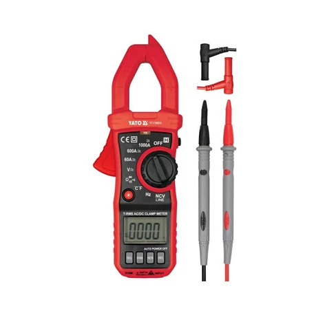 YT Clamp Meter True RMS AC/DC 10mA-1000A