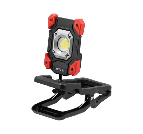 YT. PORTABLE SPOTLIGHT 20W 2000LM WITH CLAMP.