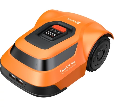 EZVIZ RM600 intelligens robot fűnyíró. vágási felület: 600 m2, magas fűnyírás 90 m2/ óra, helymeghatározás,