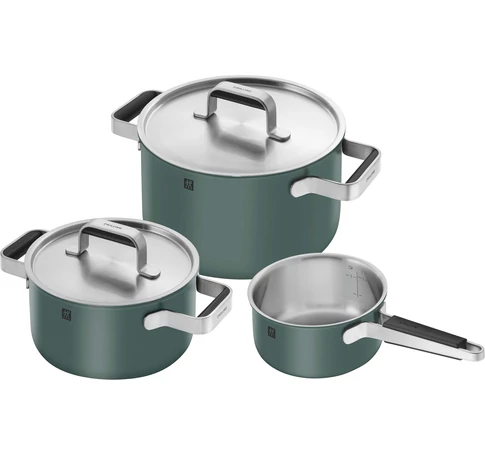 ZWILLING PURE set of 3 pots