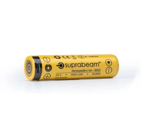 Suprabeam Li-Ion 18650 battery for Q3r