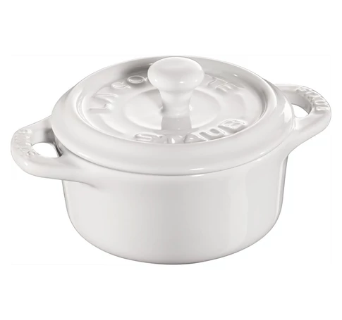 Staub Mini Cocotte Round - 200 ml, White