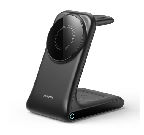 Joyroom JR-W15 Wireless Charger 3-in-1 Charging Station with MagSafe - Black