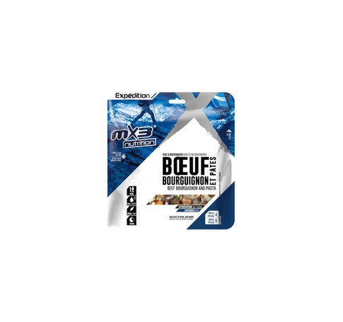 Dish (808) beef bourguignon with noodles 130g MX3