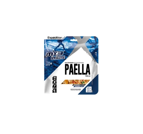 Dish (811) paella with chicken and shrimps 130g MX3