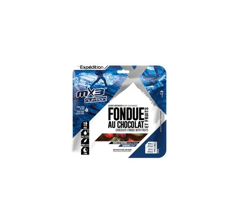Dish (825) chocolate fondue with fruit 90g MX3