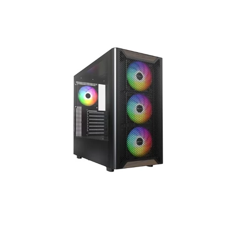Wooden PC Case Montech XR, Midi-Tower, ATX, ARGB
