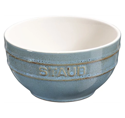 STAUB SERVING Bowl round 12 cm, antique turquoise