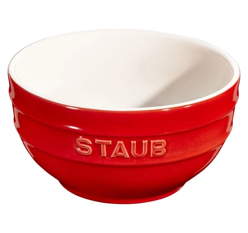 STAUB SERVING Round bowl 14 cm, red
