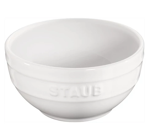 STAUB SERVING Round bowl 12 cm, white