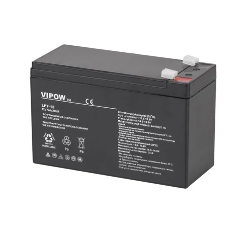 VIPOW 12V 7.0Ah Gel Battery