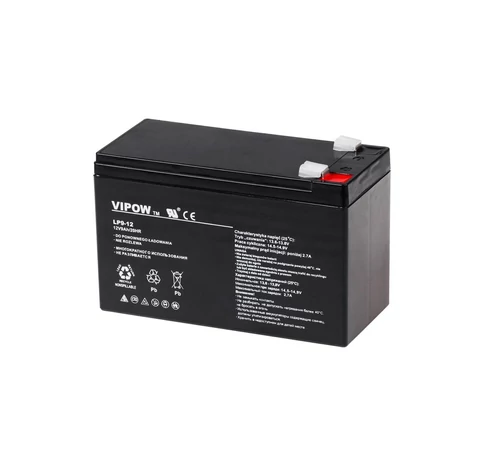 VIPOW 12V 9Ah gel battery